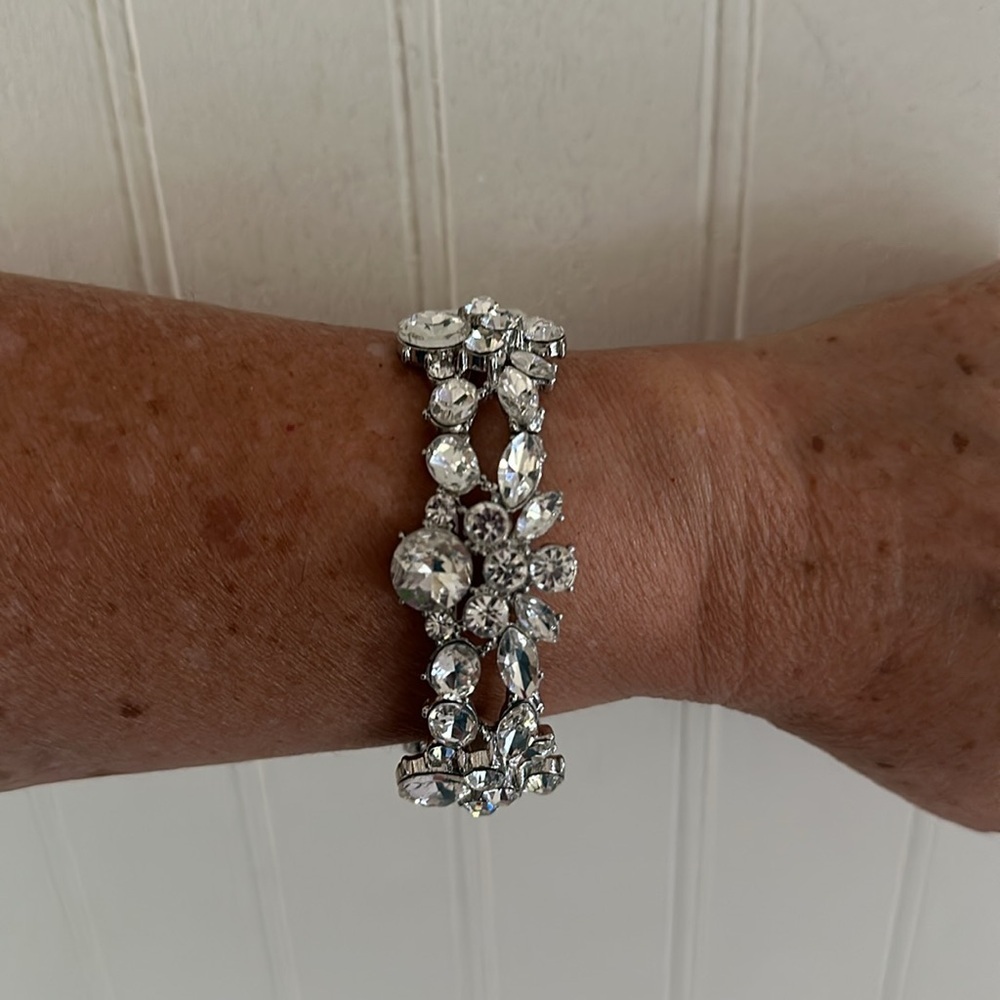 NEW Rhinestones Elastic Bracelet - Picture 7 of 7